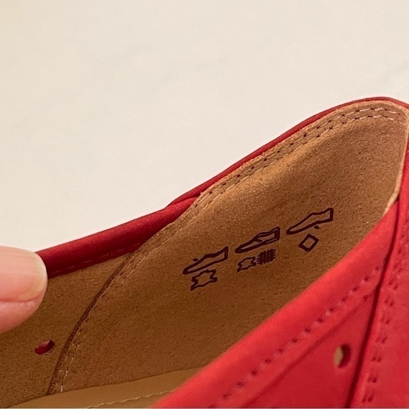 Hotter Comfort Concepts Livvy Red Leather Walking Shoe - Picture 11 of 13